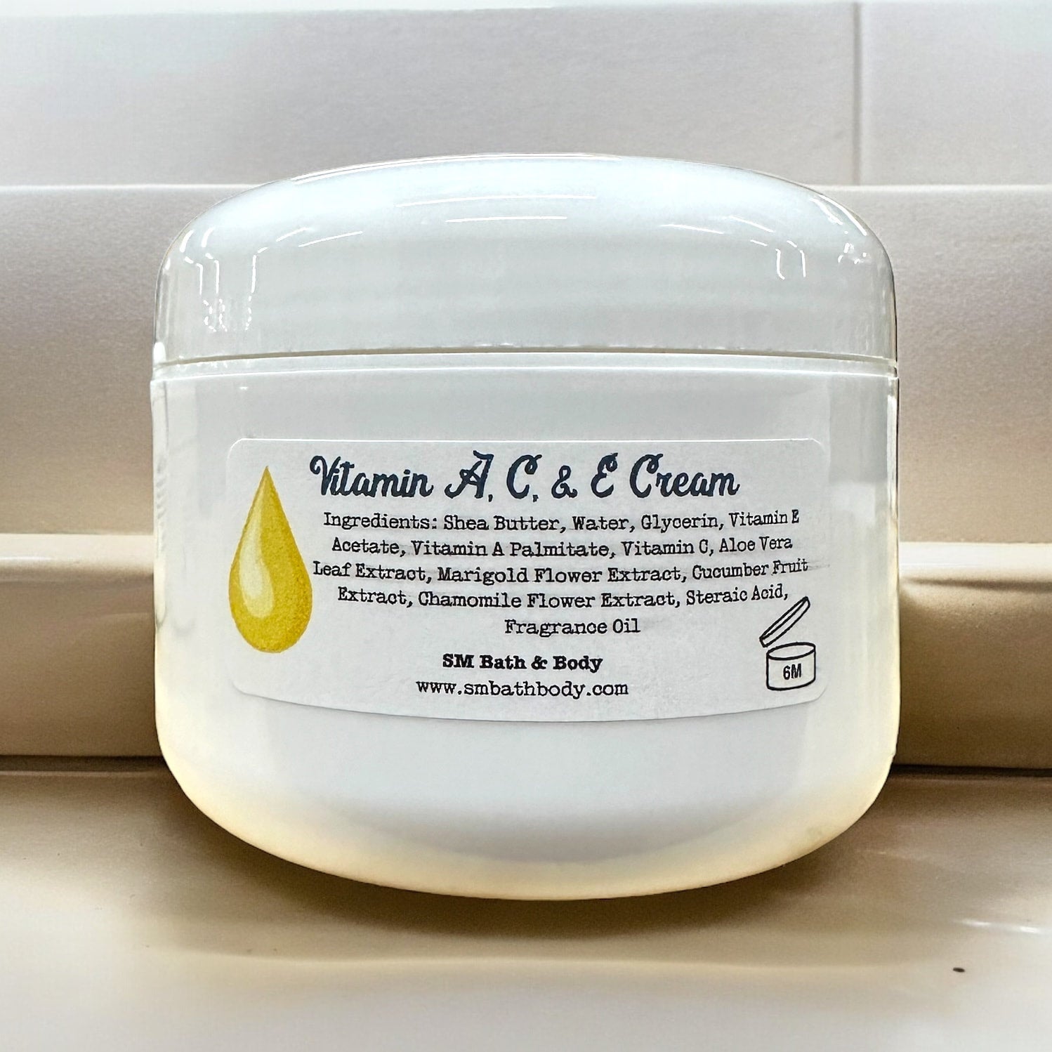 Vitamin A C E Cream Smoky Mountain Handmade Candles
